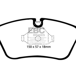 DP1211 EBC Ultimax Front Pads Caliper-ATE BMW