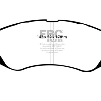 DP1209 EBC Ultimax Front Pads Caliper-Akebono CHEVROLET