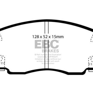 DP1204 EBC Ultimax Front Pads Caliper-NA TOYOTA
