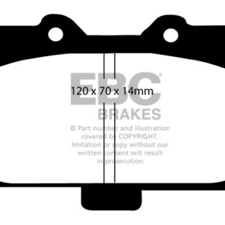 DP1200 EBC Ultimax Front Pads Caliper-Sumitomo NISSAN