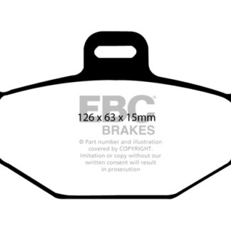 DP1190 EBC Ultimax Rear Pads Caliper-Brembo RENAULT