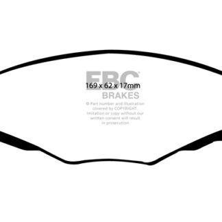 DP1188 EBC Ultimax Front Pads Caliper-Bendix CITROEN