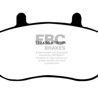 DP1182 EBC Ultimax Front Pads Caliper-NA OPEL
