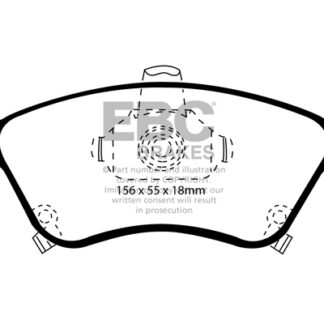 DP1171 EBC Ultimax Front Pads Caliper-ATE TOYOTA