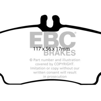 DP1170 EBC Ultimax Front Pads Caliper-Girling/TRW MERCEDES-BENZ