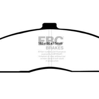 DP1162 EBC Ultimax Front Pads Caliper-NA CADILLAC