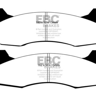 DP1161 EBC Ultimax Rear Pads Caliper-NA FORD