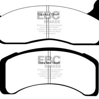 DP1159 EBC Ultimax Front Pads Caliper-NA FORD