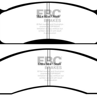 DP1158 EBC Ultimax Front Pads Caliper-NA FORD