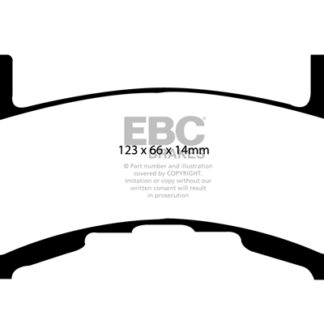 DP1146 EBC Ultimax Front Pads Caliper-NA CHEVROLET