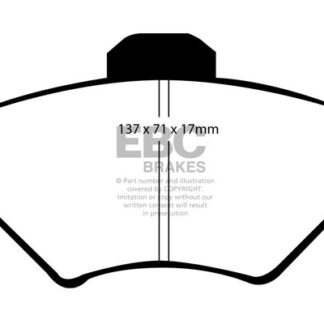 DP1143 EBC Ultimax Front Pads Caliper-NA FORD