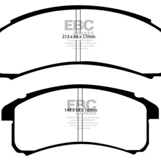 DP1142 EBC Ultimax Front Pads Caliper-NA CHEVROLET