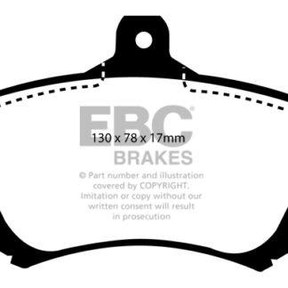DP1139 EBC Ultimax Front Pads Caliper-Girling/TRW MITSUBISHI