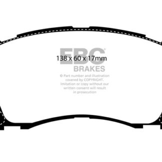 DP1134 EBC Ultimax Front Pads Caliper-NA SUBARU