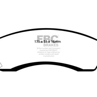 DP1131 EBC Ultimax Front Pads Caliper-NA CHEVROLET