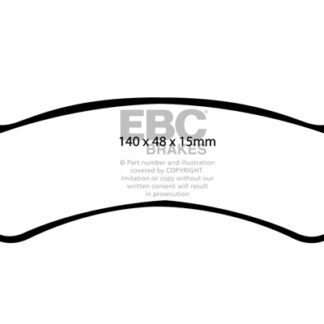 DP1130 EBC Ultimax Rear Pads Caliper-NA FORD