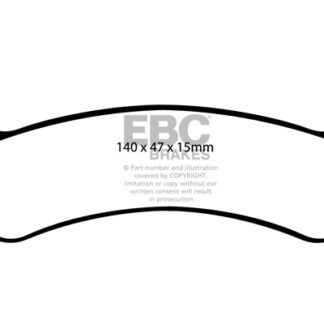 DP1129 EBC Ultimax Rear Pads Caliper-NA JEEP