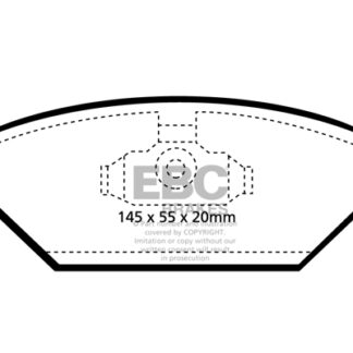 DP1117 EBC Ultimax Front Pads Caliper-VW AUDI