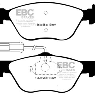 EBC DP1061 Ultimax Front Pads Caliper-ATE ALFA ROMEO