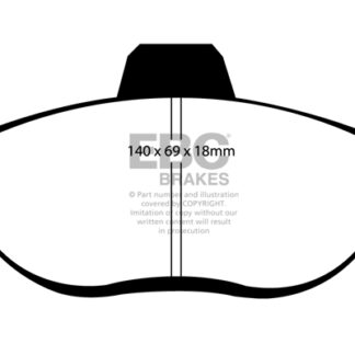 DP1053 EBC Ultimax Front Pads Caliper-Bendix CITROEN