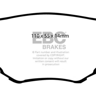 DP1099 EBC Ultimax Front Pads Caliper-Sumitomo SUZUKI