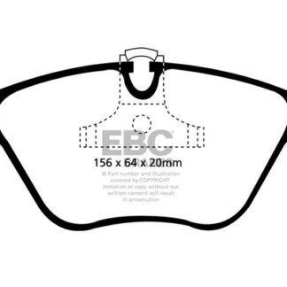 DP1089 EBC Ultimax Front Pads Caliper-ATE BMW