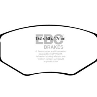 DP1084 EBC Ultimax Front Pads Caliper-ATE SKODA COMMERCIAL