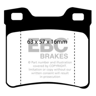 DP1048 EBC Ultimax Rear Pads Caliper-ATE PEUGEOT