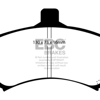 DP1045 EBC Ultimax Front Pads Caliper-Girling/TRW MITSUBISHI