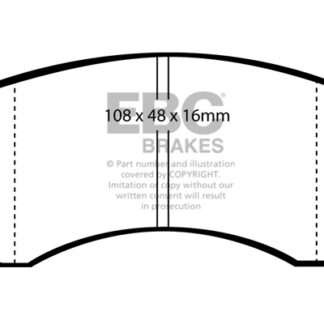 DP1044 EBC Ultimax Front Pads Caliper-Akebono NISSAN
