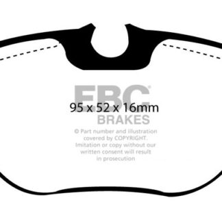 DP1038 EBC Ultimax Rear Pads Caliper-Girling/TRW LAND ROVER