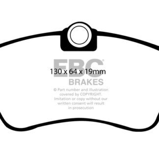 DP1030 EBC Ultimax Front Pads Caliper-Girling/TRW VOLKSWAGEN