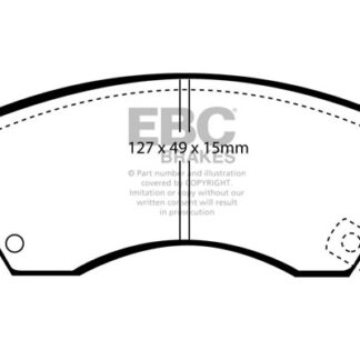 DP1029 EBC Ultimax Front Pads Caliper-NA SUBARU