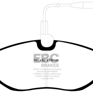 DP1024 EBC Ultimax Front Pads Caliper-Girling/TRW CITROEN COMMERCIAL