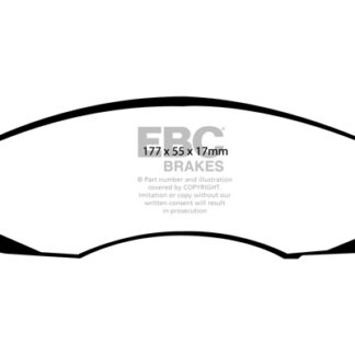 DP1022 EBC Ultimax Front Pads Caliper-NA JEEP