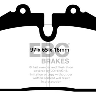 DP1013 EBC Ultimax Front Pads Caliper-Brembo FORD
