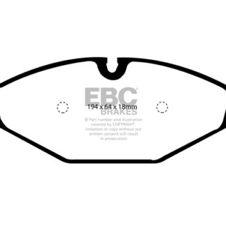 DP1009 EBC Ultimax Front Pads Caliper-ATE DAIMLER