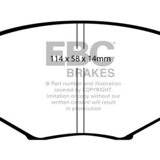 DP1002 EBC Ultimax Front Pads Caliper-Sumitomo MAZDA