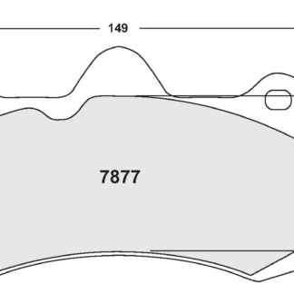 PFC 7877 Z-Rated Brake Pad Set