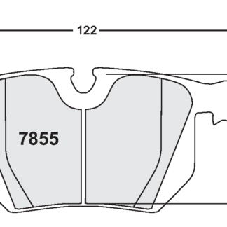 PFC 7855 Race Pad Set - 06 Compound 16 mm