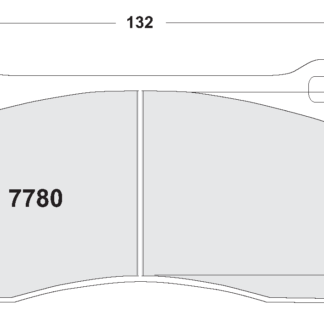 PFC Race Pad 08 Compound Nissan R35 GT-R Rear
