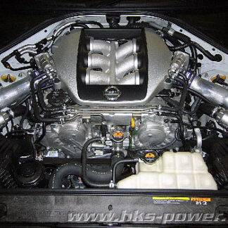 HKS SQV4 BOV for Nissan GT-R R35 w  Polished Intake Pipes