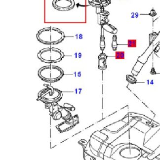 Ford Gasket Fuel Tank Cosworth