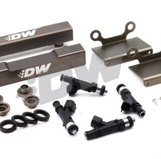 DW Subaru side feed to top feed fuel rail conversion kit and
