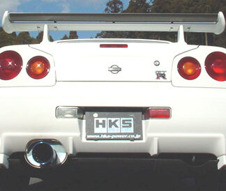 HKS Super Turbo Muffler for Skyline R34