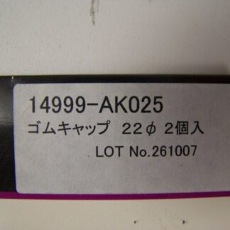 HKS Vacuum Cap 22mm 2 In Bag Old #1499-Ra075