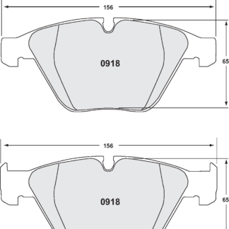PFC Z-Rated Pad Set - BMW E92 M3 etc