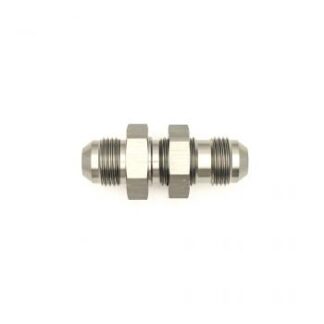DW 8AN Male Flare to 8AN Male Flare Bulkhead Adapter incl N