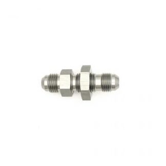 DW 6AN Male Flare to 6AN Male Flare Bulkhead Adapter incl N