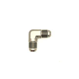 DW 6AN Male Flare to 6AN Male Flare 90-degree Fitting